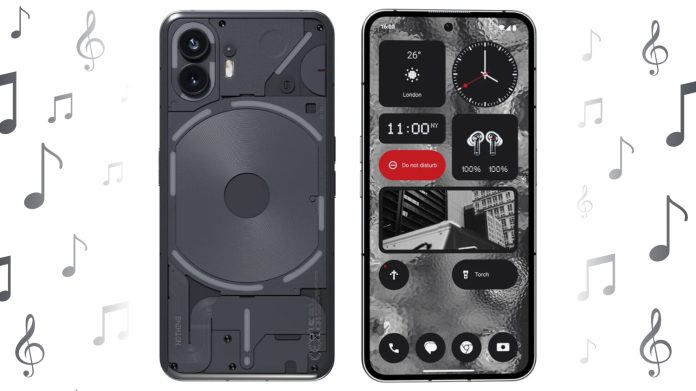 Nothing, Nothing Phone 2, Zil Sesleri, Ringtones