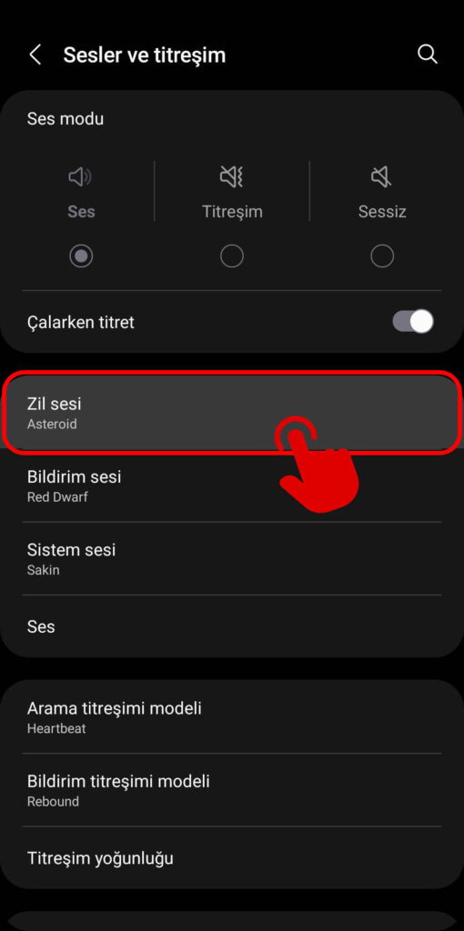 Android’de Zil Sesi Yapma Rehberi, Zil Sesi Değiştirme rehberi, Samsung Zil Sesi Değiştirme